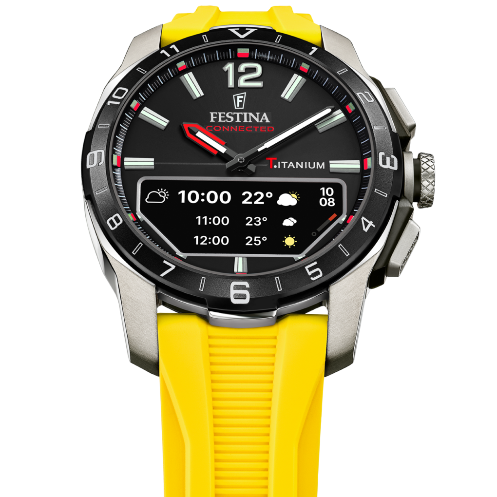 Festina Connected D Rubber Connected (Digital) Mens Watch I Model F23000/A Digital Movement