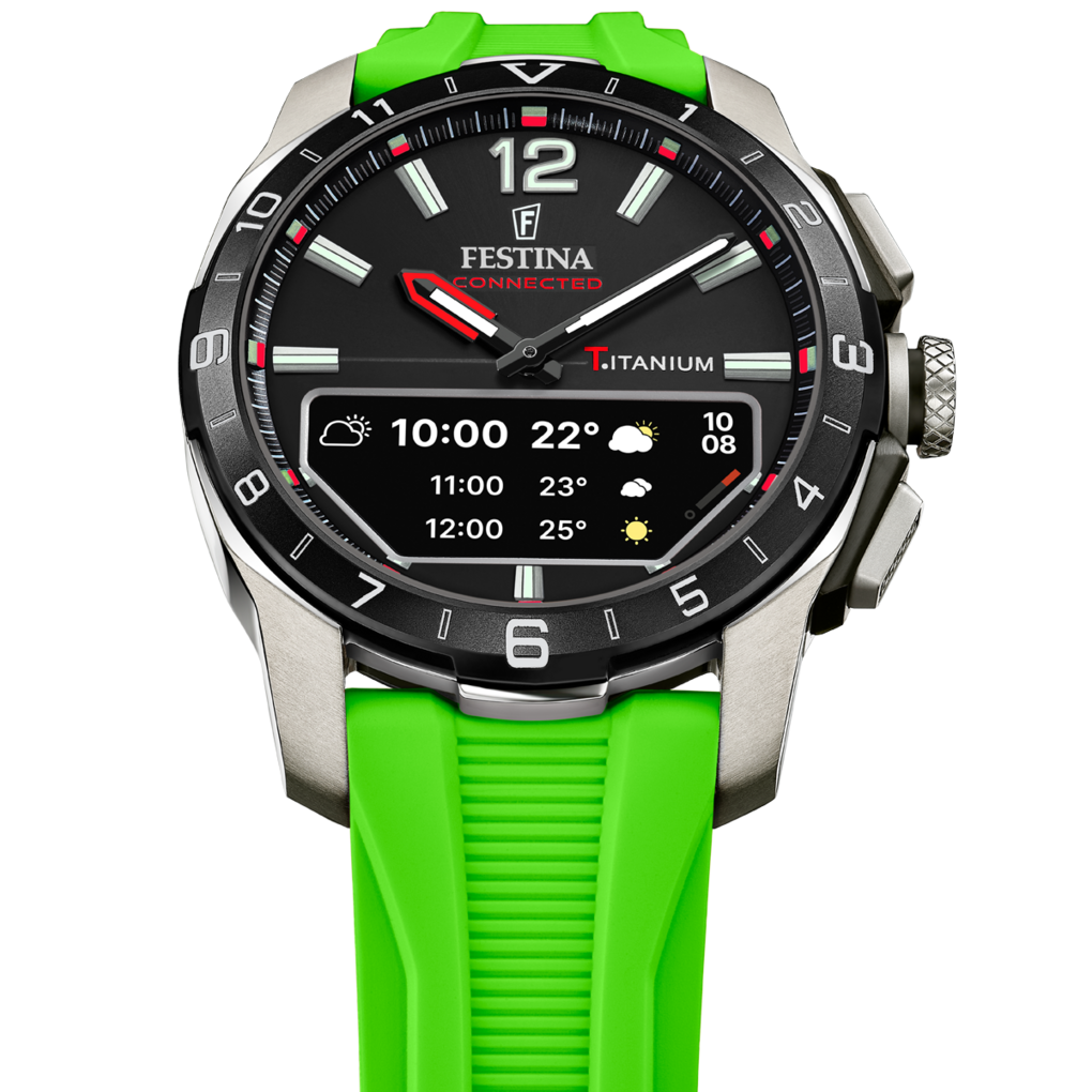 Festina Connected D Rubber Connected (Digital) Mens Watch I Model F23000/B Digital Movement