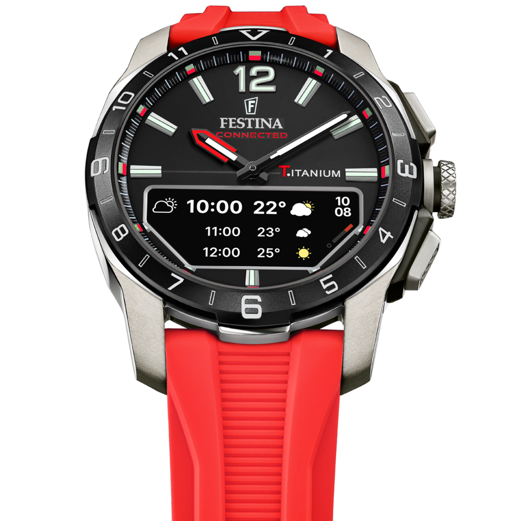 Festina Connected D Rubber Connected (Digital) Mens Watch I Model F23000/C Digital Movement