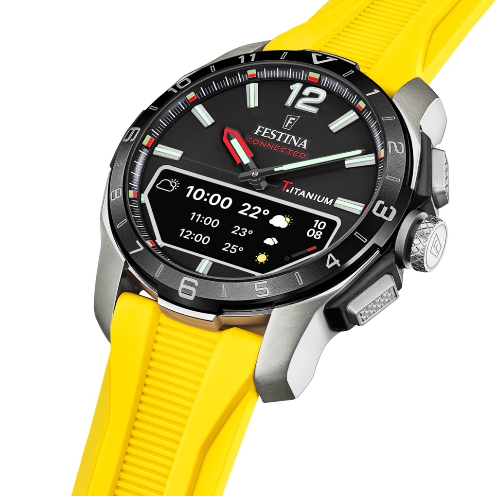 Festina Connected D Rubber Connected (Digital) Mens Watch I Model F23000/A Digital Movement