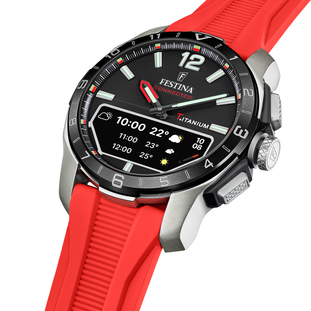 Festina Connected D Rubber Connected (Digital) Mens Watch I Model F23000/C Digital Movement