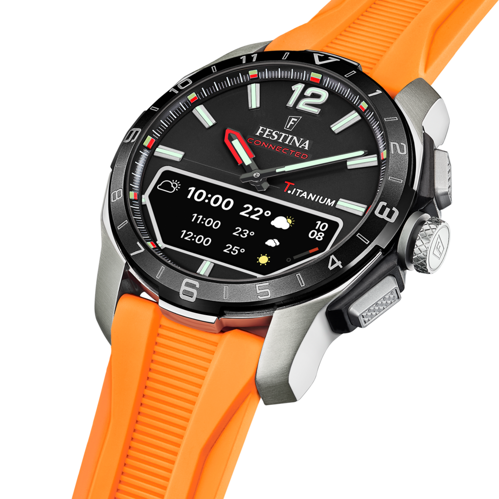 Festina Connected D Rubber Connected (Digital) Mens Watch I Model F23000/D Digital Movement