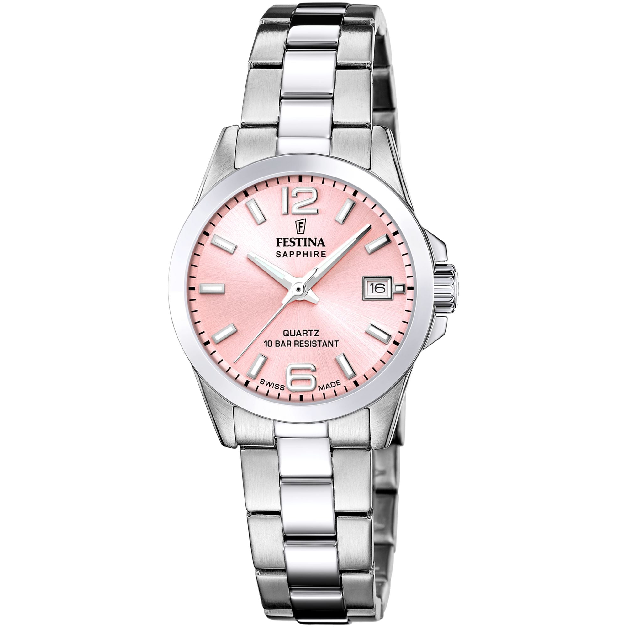 Festina Swiss Made Stainless Steel Analog Mens Watch I Model F20049/3 Quartz Movement