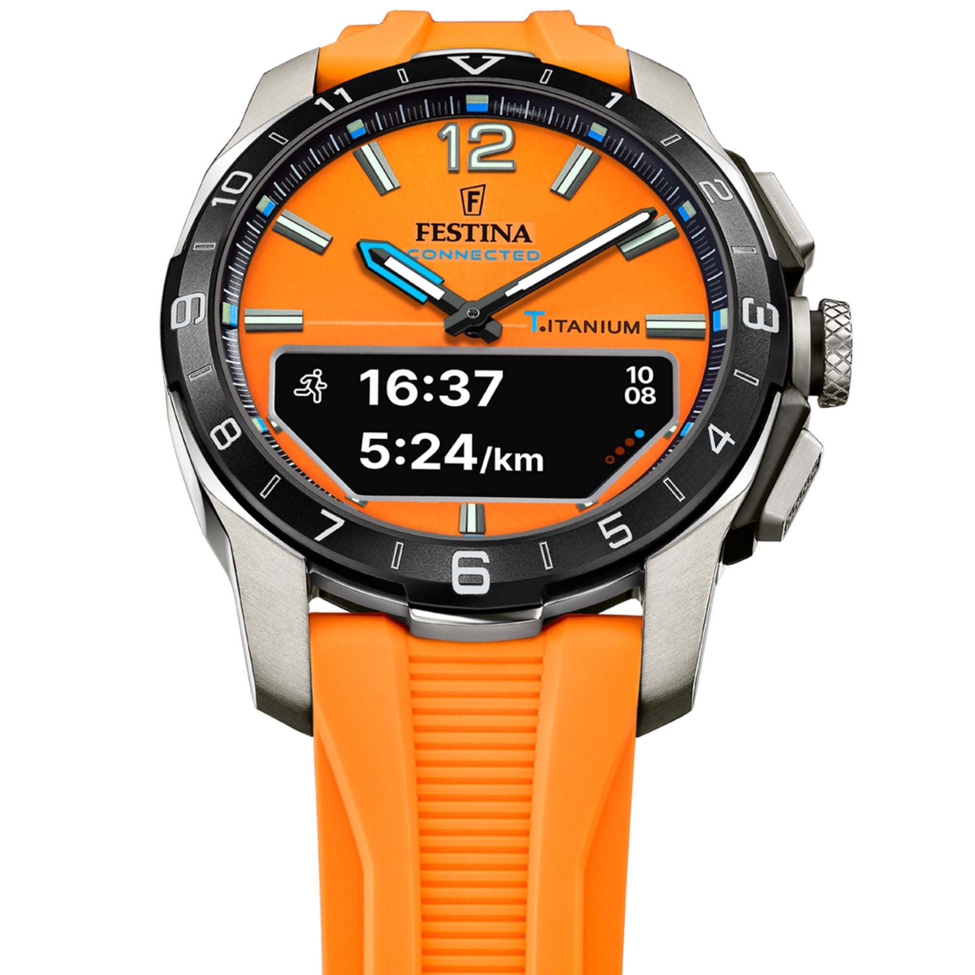 Festina Connected D Rubber Connected (Digital) Mens Watch I Model F23000/7 Digital Movement