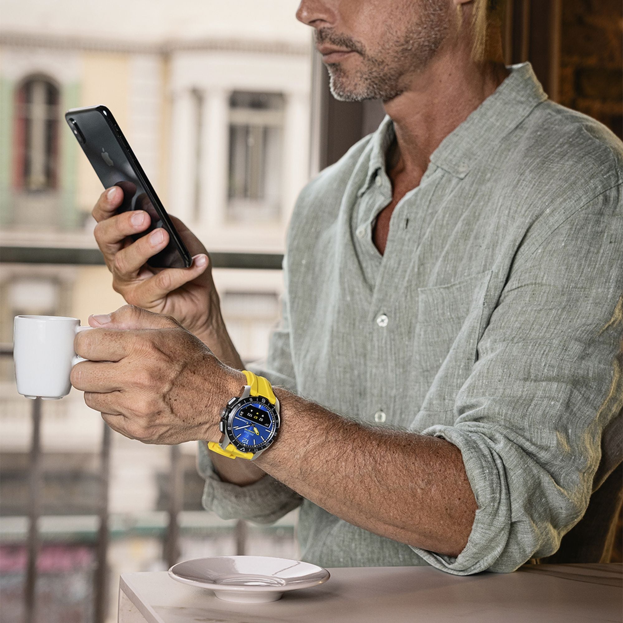 Festina Connected D Rubber Connected (Digital) Mens Watch I Model F23000/8 Digital Movement