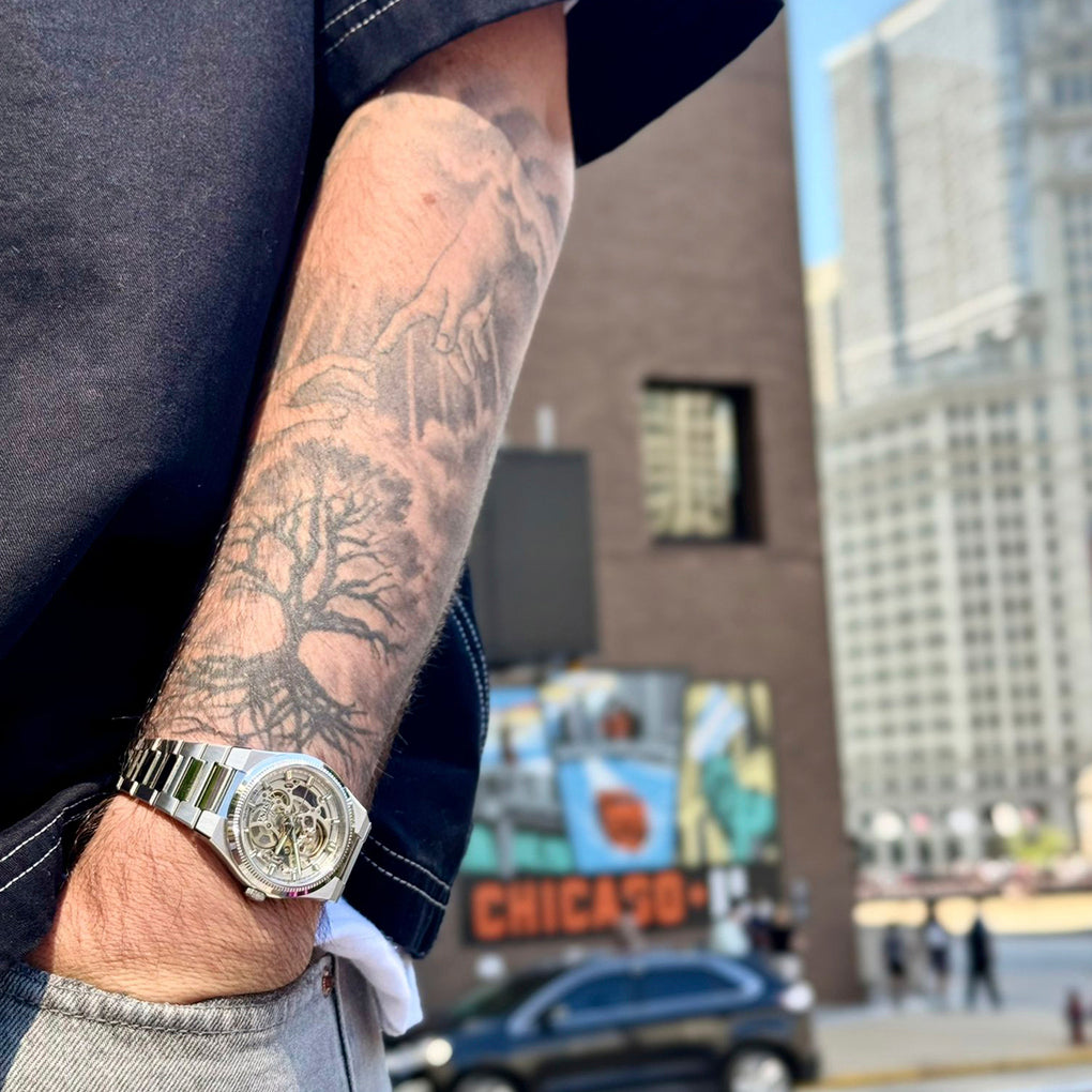 Festina Swiss Made Stainless Steel Analog Mens Watch I Model F20069-1 Automatic Movement