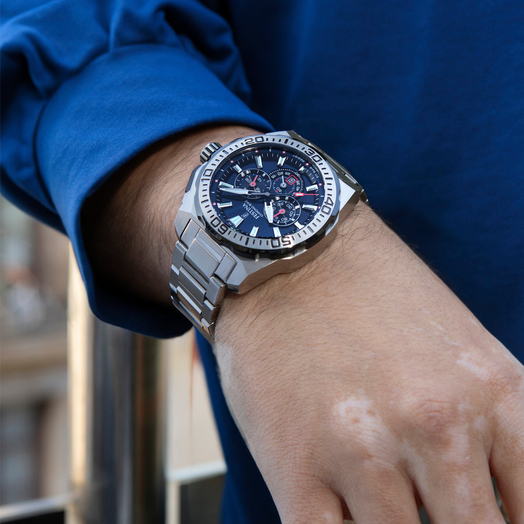 Festina Chrono Bike Stainless Steel Chronograph Mens Watch I Model F20724-2 Quartz Movement
