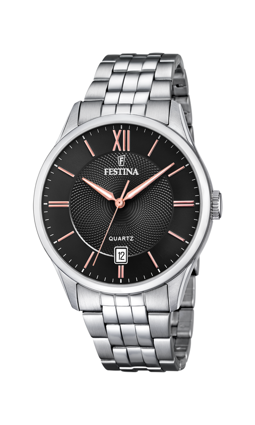 Festina Classics Stainless Steel Analog Mens Watch I Model F20425-6 Quartz Movement