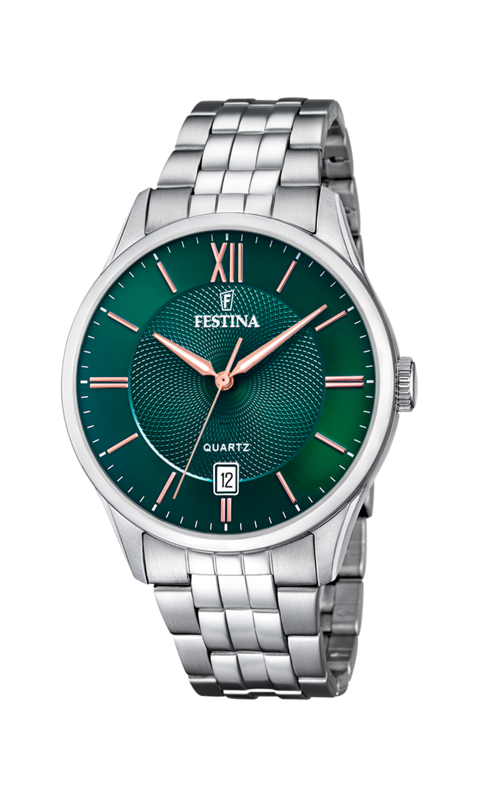 Festina Classics Stainless Steel Analog Mens Watch I Model F20425-7 Quartz Movement