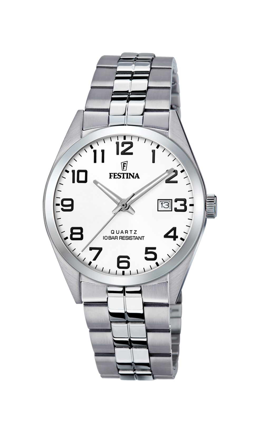 Festina Classics Stainless Steel Analog Mens Watch I Model F20437-1 Quartz Movement