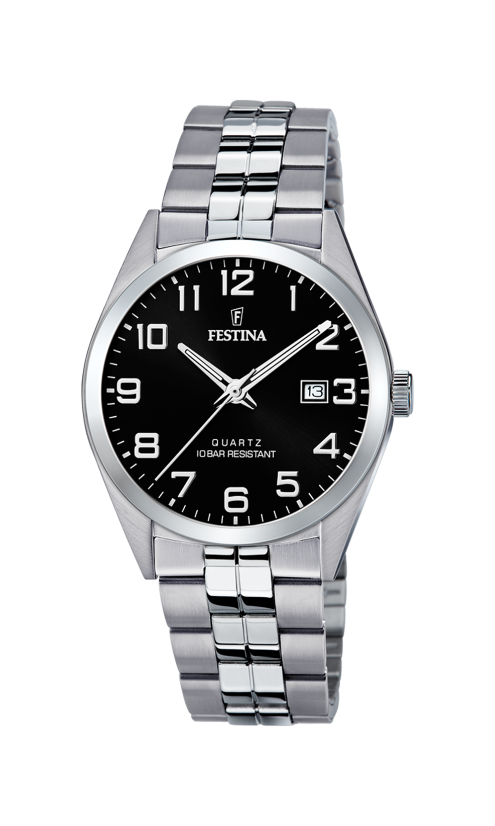 Festina Classics Stainless Steel Analog Mens Watch I Model F20437-4 Quartz Movement