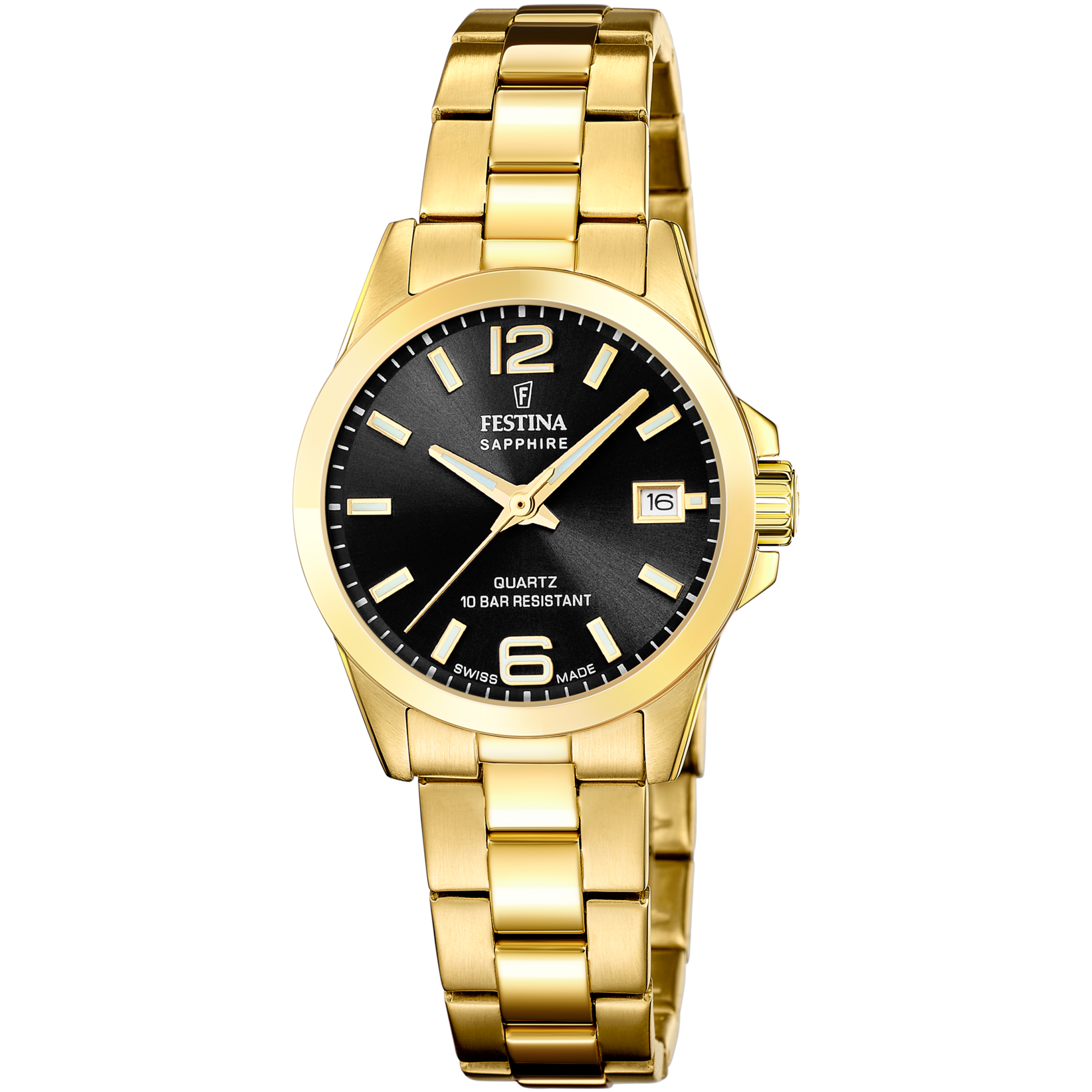 Festina Swiss Made Stainless Steel Analog Mens Watch I Model F20050/4 Quartz Movement