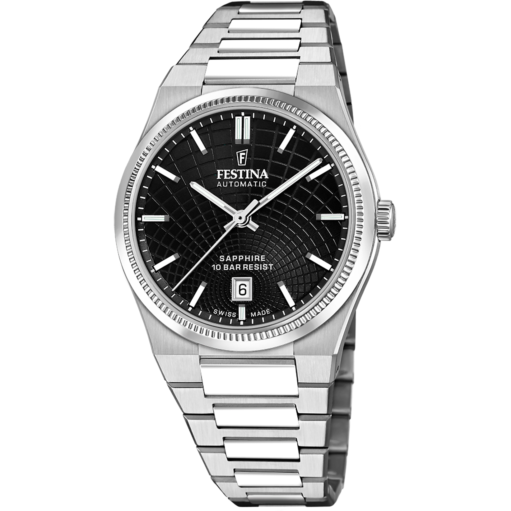 Festina Swiss Made Stainless Steel Analog Mens Watch I Model F20083-4