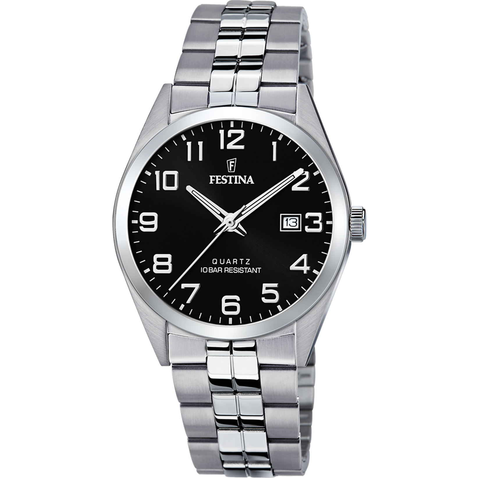 Festina Classics Stainless Steel Analog Mens Watch I Model F20437-4 Quartz Movement