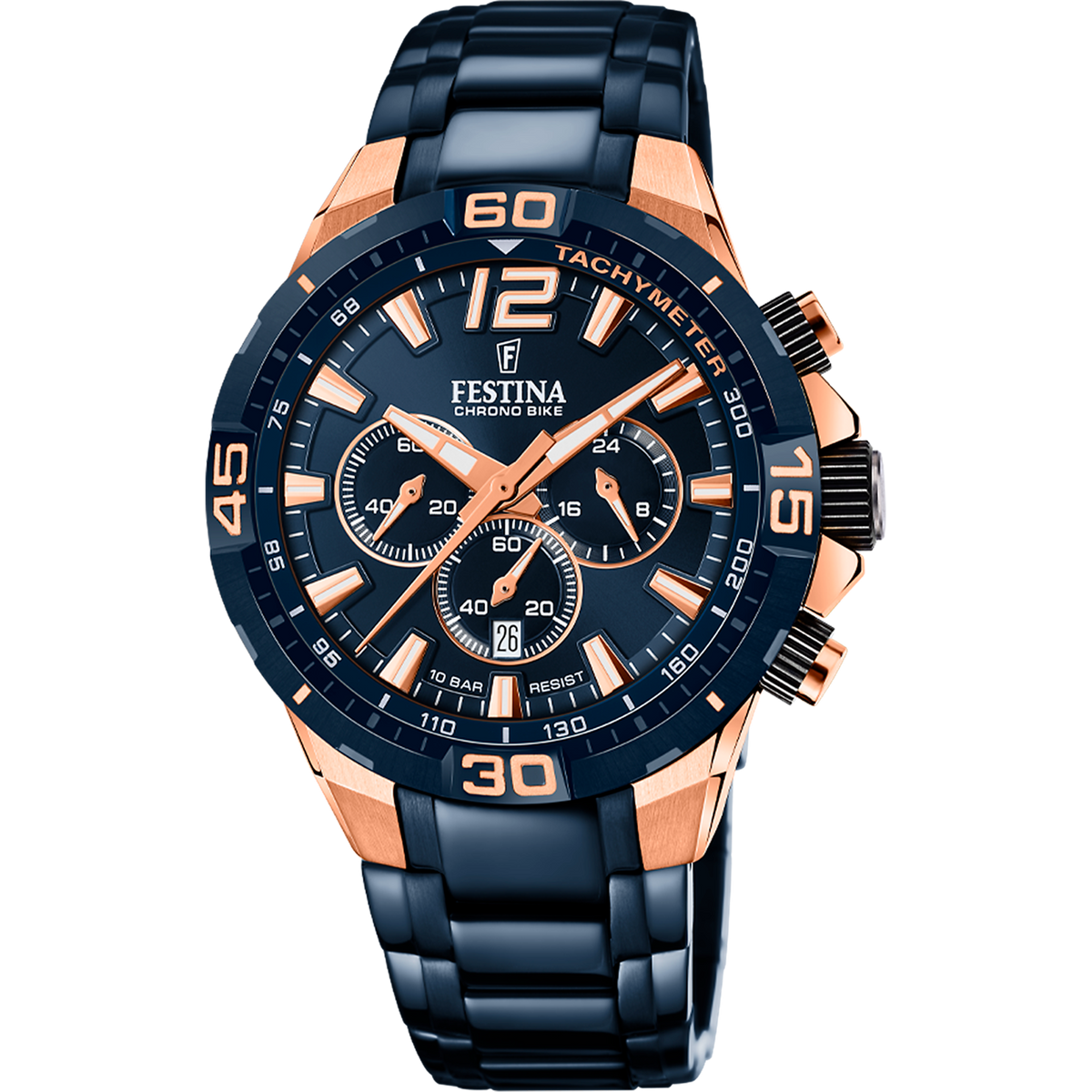 Festina F20524/1 Chrono Bike Mens Watch 44.5 mm Case