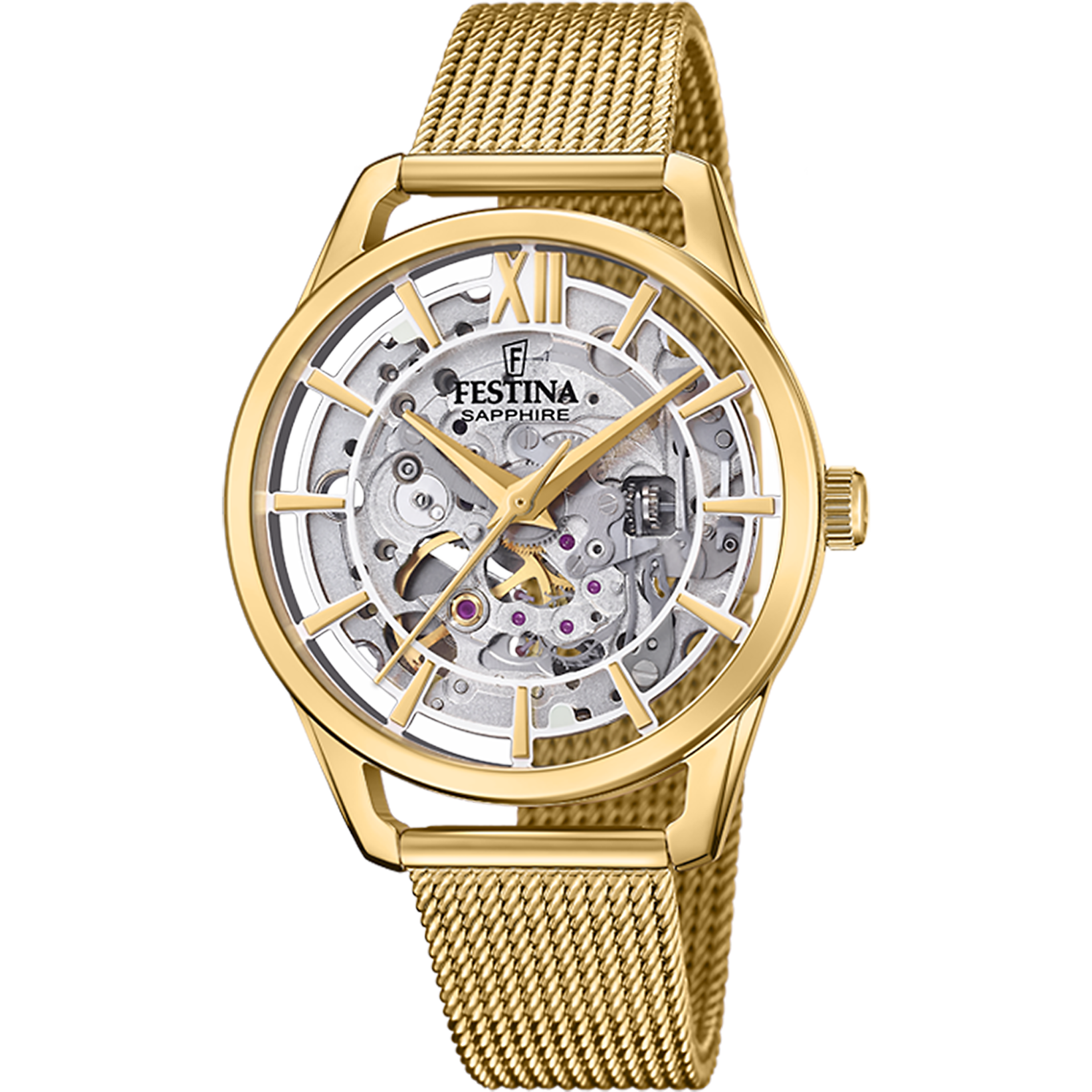 Festina Automatic Stainless Steel Analog Ladies Watch I Model F20629/1 Automatic Movement