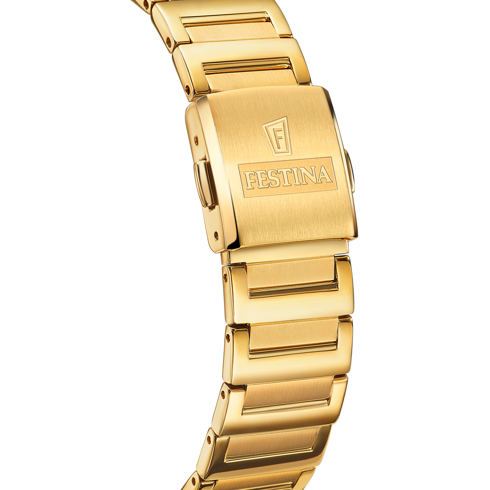 Festina On The Square Stainless Steel Analog Ladies Watch I Model F20680/3 Quartz Movement
