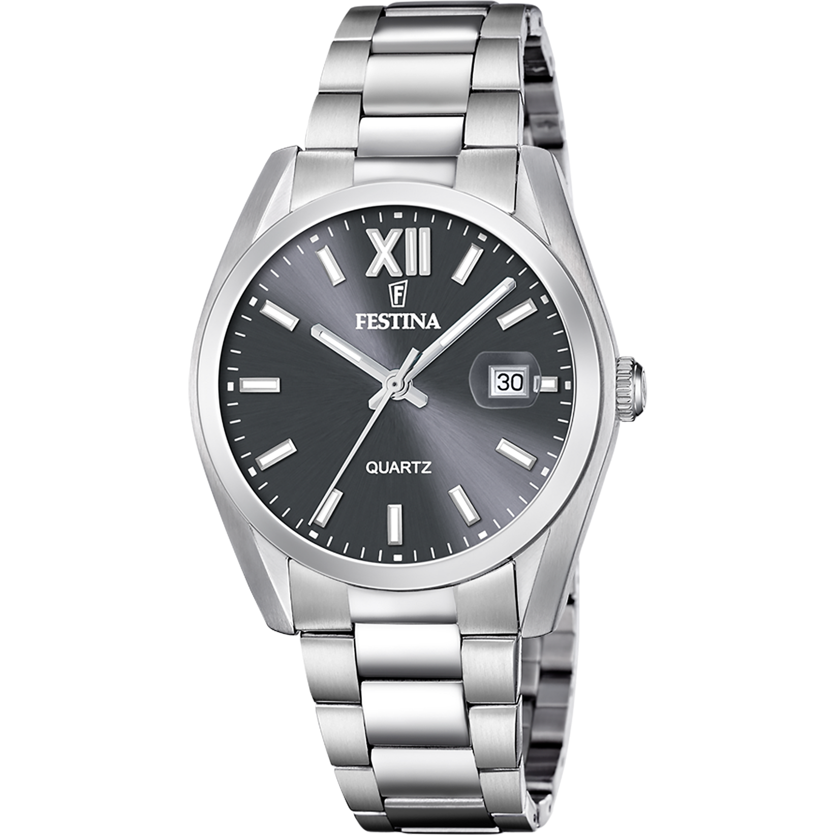 Festina Classics Stainless Steel Analog Mens Watch I Model F20707/3 Quartz Movement