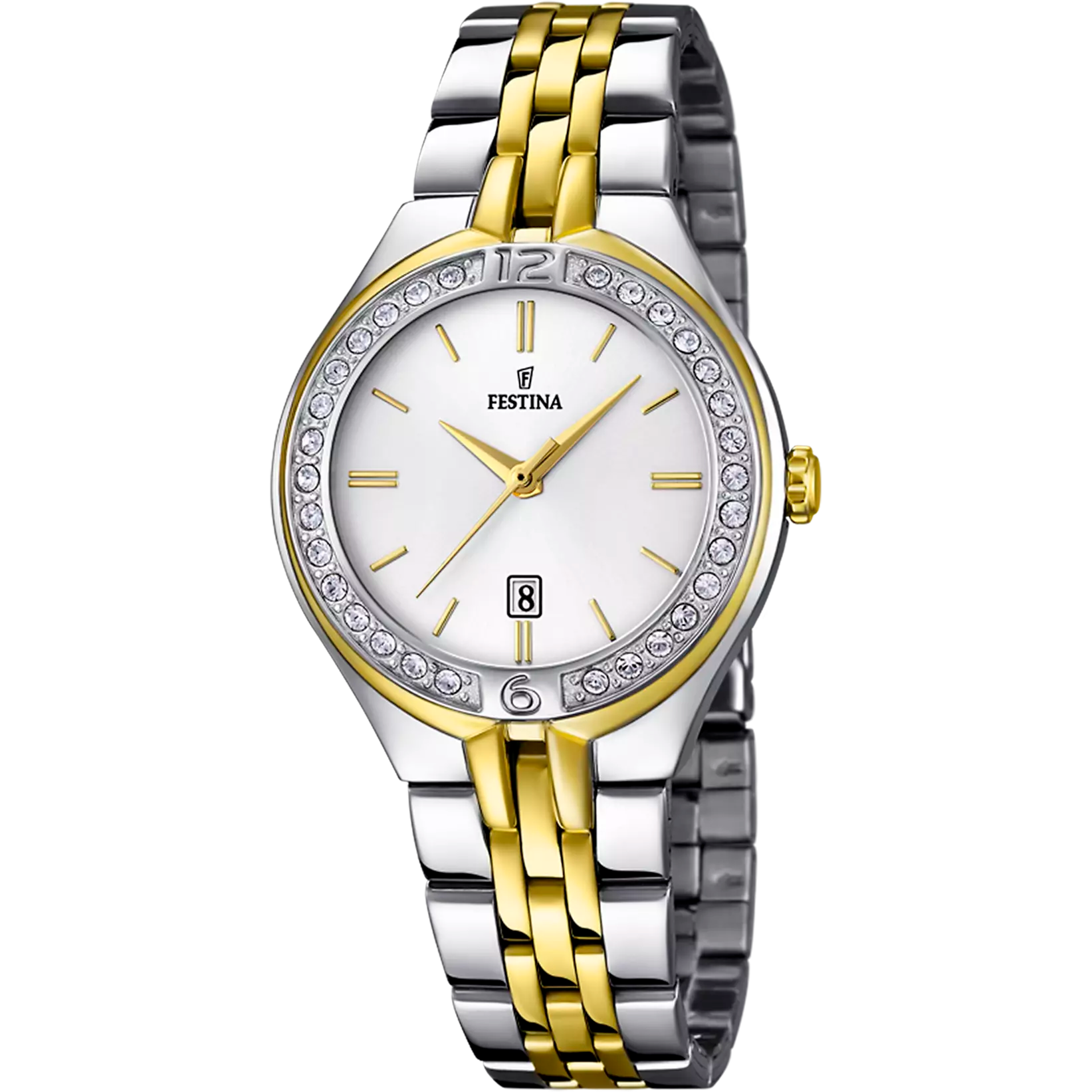 Festina Mademoiselle Stainless Steel Analog Ladies Watch I Model F16868/1 Quartz Movement