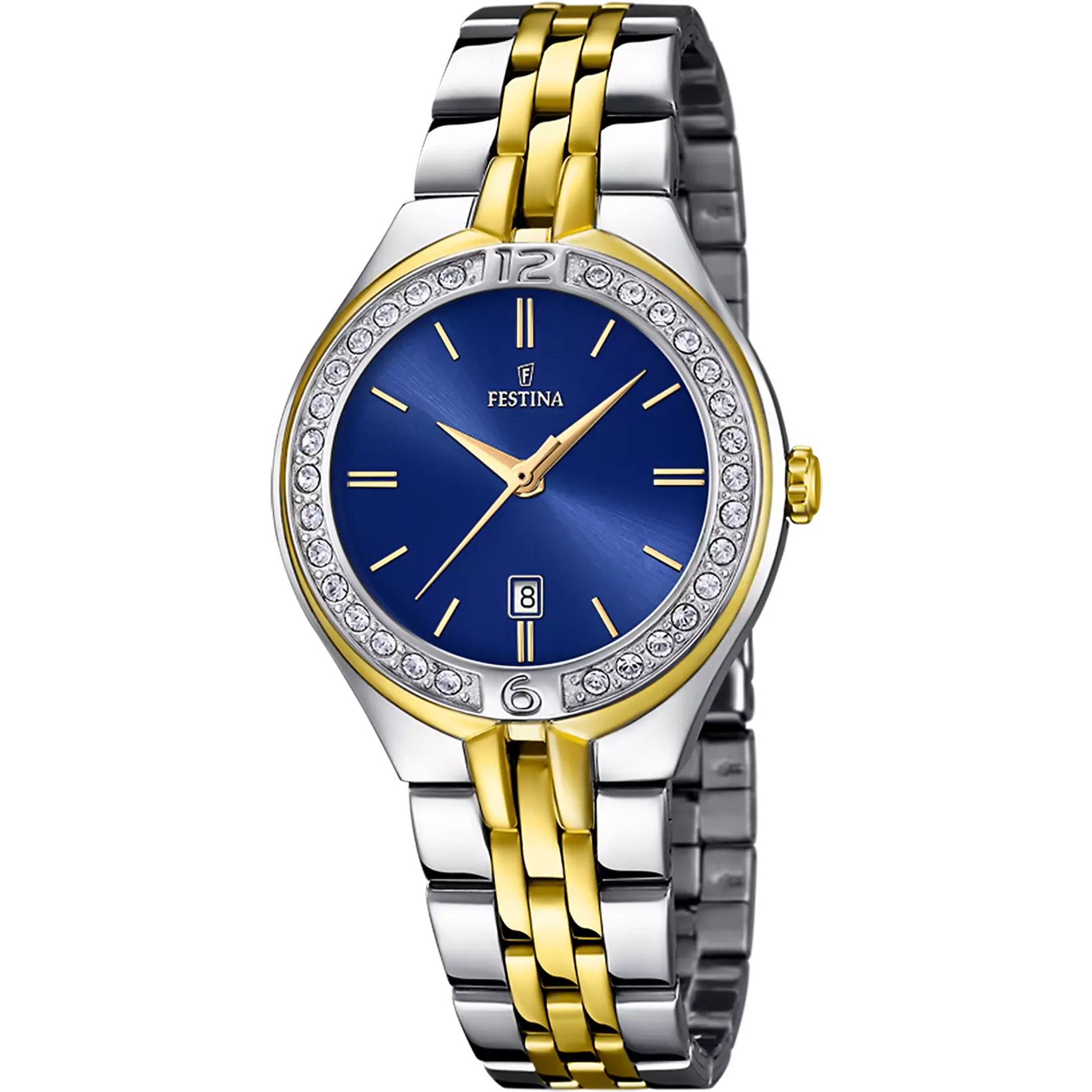 Festina Mademoiselle Stainless Steel Analog Ladies Watch I Model F16868/3 Quartz Movement