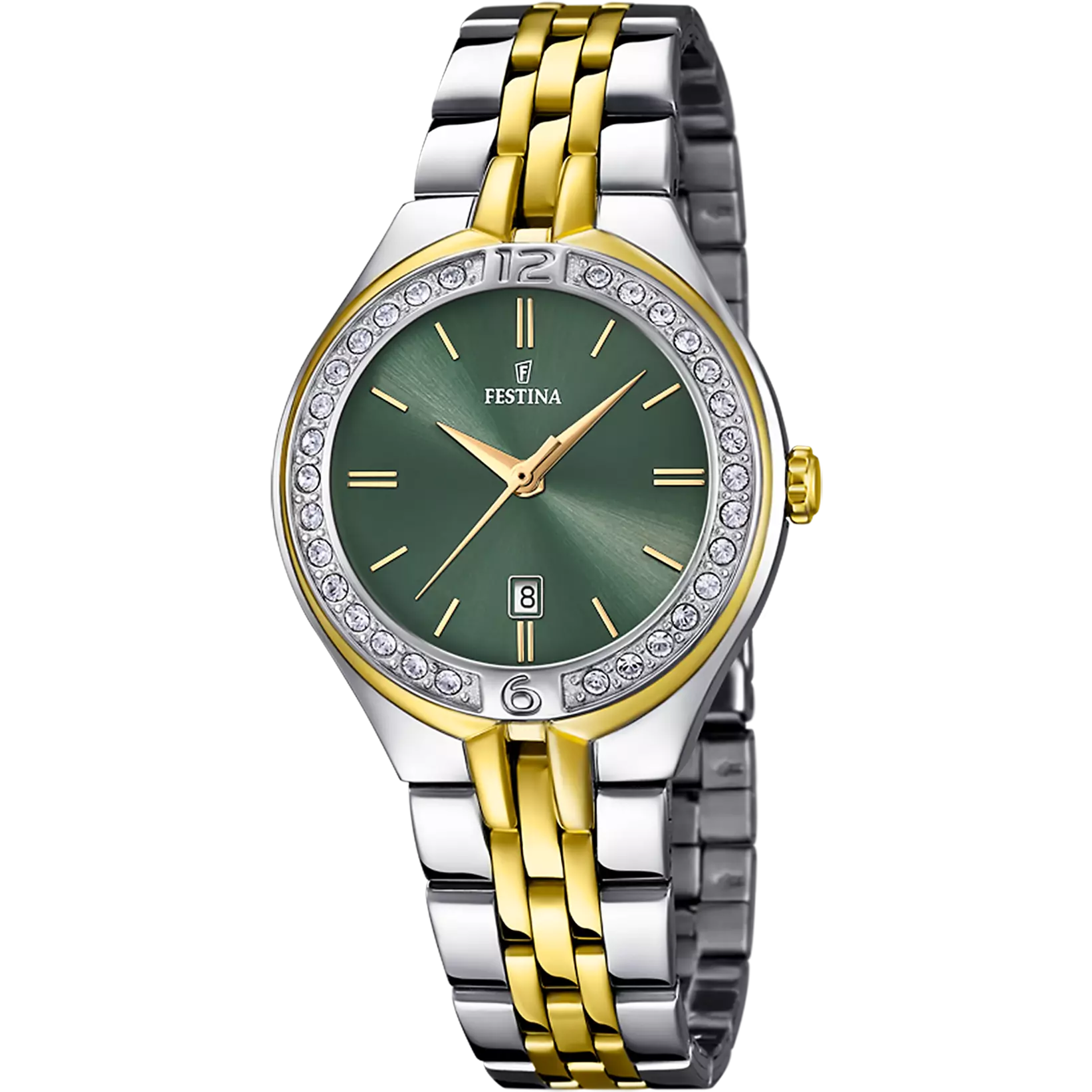 Festina Mademoiselle Stainless Steel Analog Ladies Watch I Model F16868/4 Quartz Movement