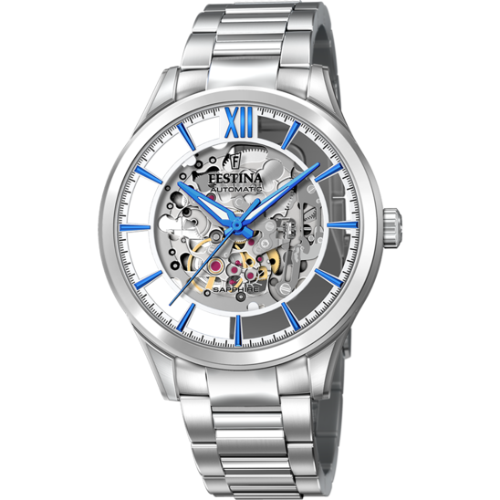 Festina Automatic Stainless Steel Analog Mens Watch I Model F20630/2 Automatic Movement