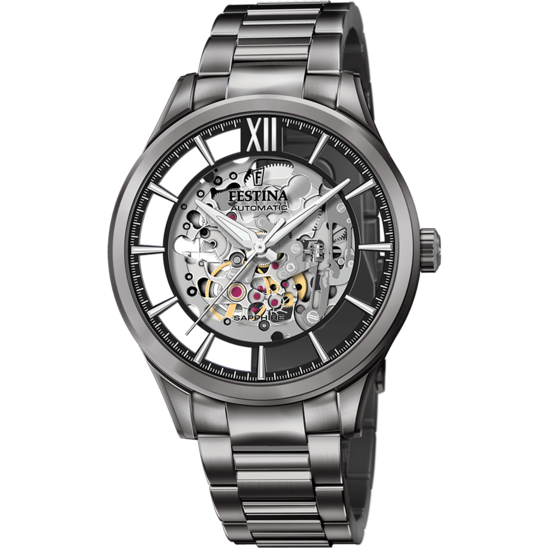 Festina Automatic Stainless Steel Analog Mens Watch I Model F20632/1 Automatic Movement