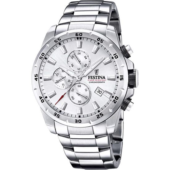 Festina Chrono Sport F20463-1 - Chronograph - Strap Material Stainless Steel I Festina Watches USA
