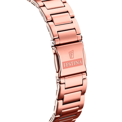 Boyfriend F16721-2 | Water Resistance 50m/160ft - Strap Material Stainless Steel - Size 36.5 mm / Free shipping, 2 years warranty & 30 Days Return | Festina Watches USA