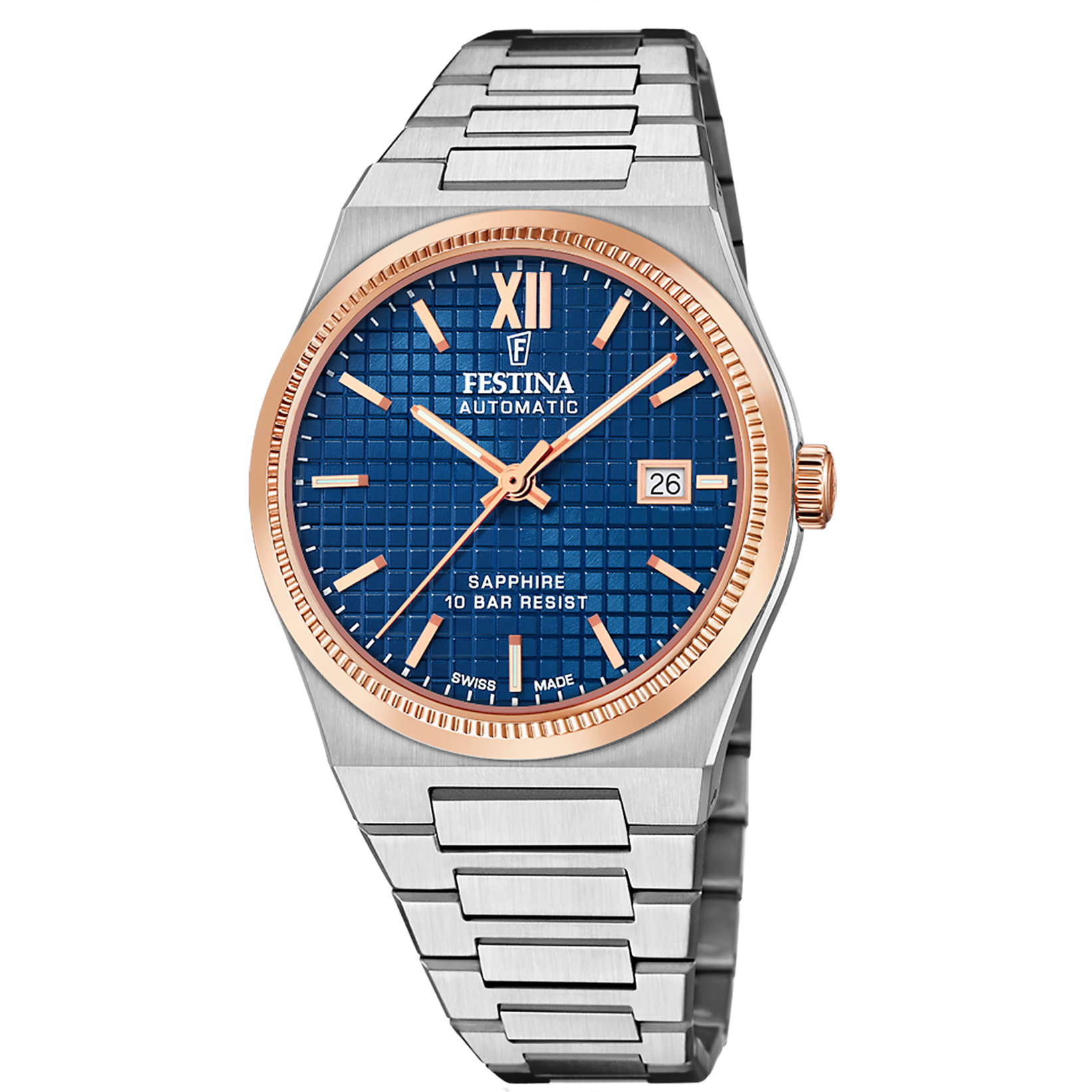 Festina Swiss Made F20030-2 - Analog - Strap Material Stainless Steel I Festina Watches USA