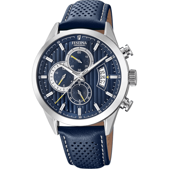 Festina Chrono Sport F20271-5 - Chronograph - Strap Material Leather I Festina Watches USA