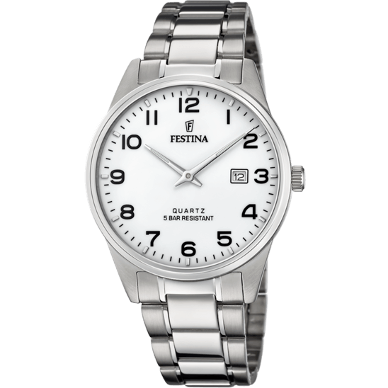 Festina Classics F20511-1 - Analog - Strap Material Stainless Steel I Festina Watches USA