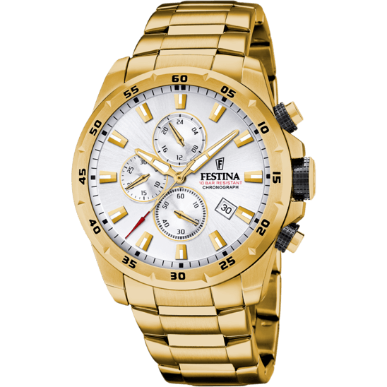 Festina Chrono Sport F20541-1 - Chronograph - Strap Material Stainless Steel I Festina Watches USA