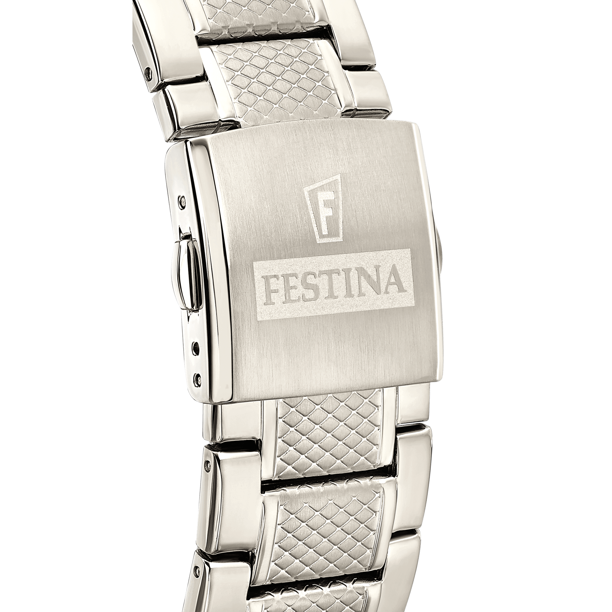 Chrono Sport F20439-5 | Water Resistance 100m/330ft - Strap Material Stainless Steel - Size 44 mm / Free shipping, 2 years warranty & 30 Days Return | Festina Watches USA