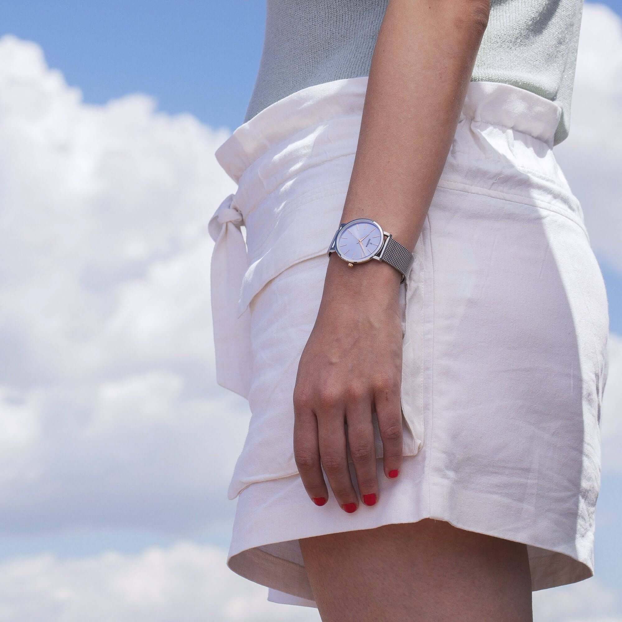 Boyfriend F20475-3 | Water Resistance 30m/100ft - Strap Material Stainless Steel - Size 38 mm / Free shipping, 2 years warranty & 30 Days Return | Festina Watches USA