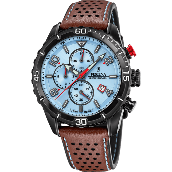 Festina Chrono Sport F20519-1 - Chronograph - Strap Material Leather I Festina Watches USA
