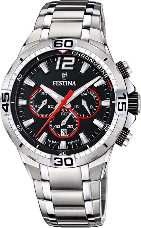 Festina Chrono Bike F20522-6 - Chronograph - Strap Material Stainless Steel I Festina Watches USA