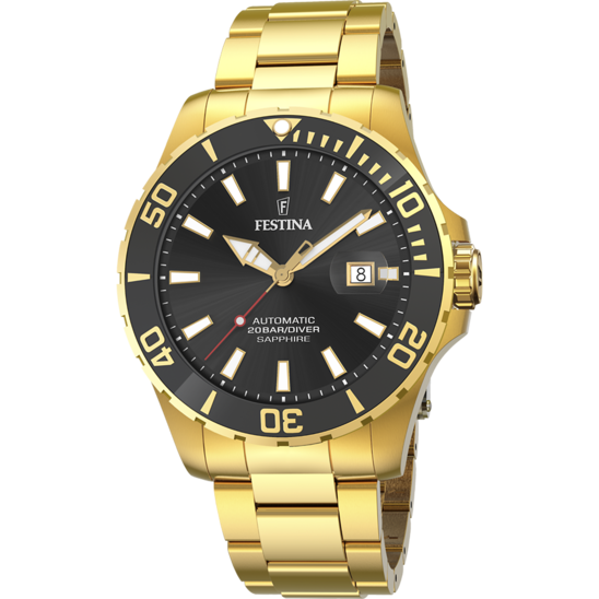 Festina Automatic F20533-2 - Analog - Strap Material Stainless Steel I Festina Watches USA