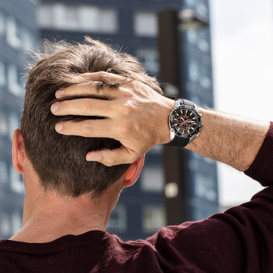 Festina Chrono Bike Rubber Chronograph Mens Watch I Model F20544/1 Quartz Movement