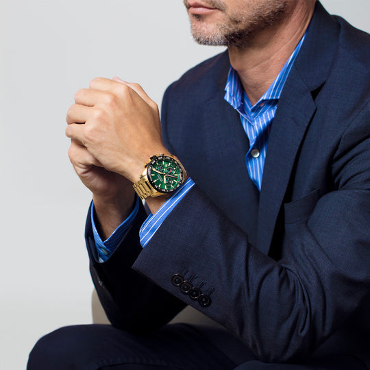 Festina Timeless Chronograph Stainless Steel Chronograph Mens Watch I Model F20634/4 Quartz Movement