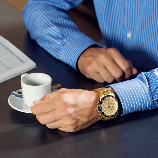 Festina Timeless Chronograph Stainless Steel Chronograph Mens Watch I Model F20634/6 Quartz Movement