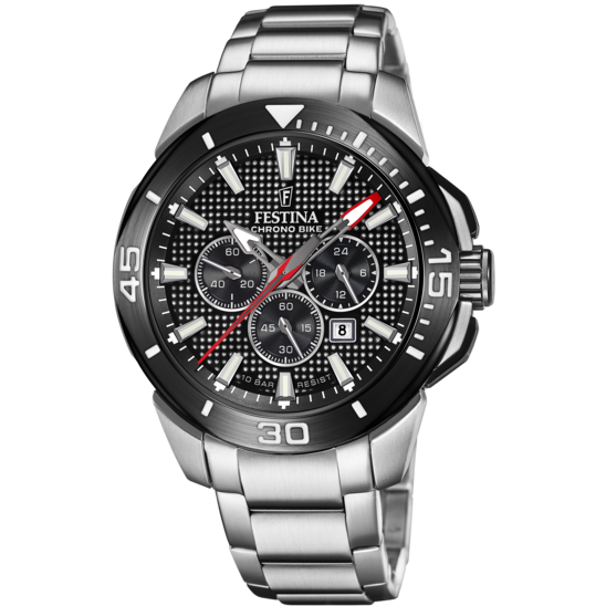 Festina Chrono Bike 2021 F20641-4 - Chronograph - Strap Material Stainless Steel I Festina Watches USA