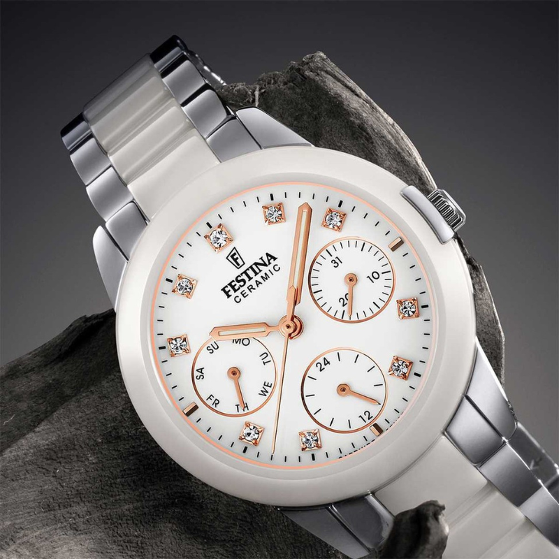 Festina Ceramic Ladies Watches - Shop Festina ceramic watches for women. Elegant, durable, and ceramic finish designs with European craftsmanship. Free shipping and 2-year warranty. - Festina Watches