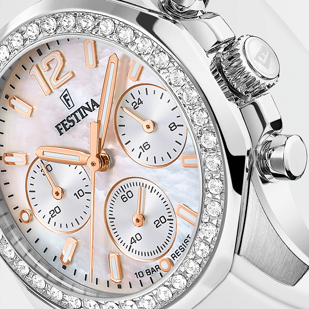 Festina Boyfriend Ladies Watches - Festina Boyfriend collection for women. Bold oversized design, free USA shipping & 2‑year warranty. Effortlessly chic. - Festina Watches