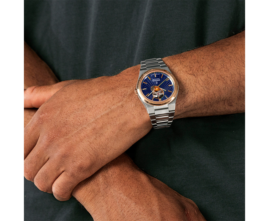 Festina Swiss Made Rive Stainless Steel Analog Mens Watch I Model F20061/2 Automatic Movement
