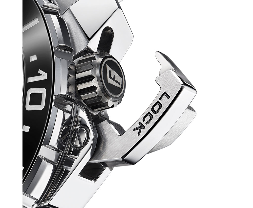 Festina Swiss Made Diver Stainless Steel Analog Mens Watch I Model F20043/1 Automatic Movement