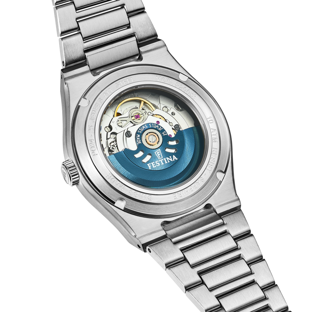 Festina Swiss Made Stainless Steel Analog Mens Watch I Model F20083-3 Automatic Movement