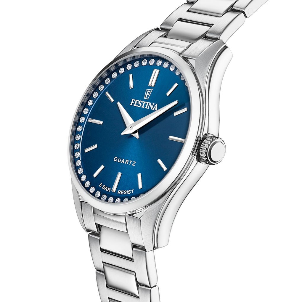 Festina Mademoiselle Stainless Steel Analog Ladies Watch I Model F20583/3 Quartz Movement