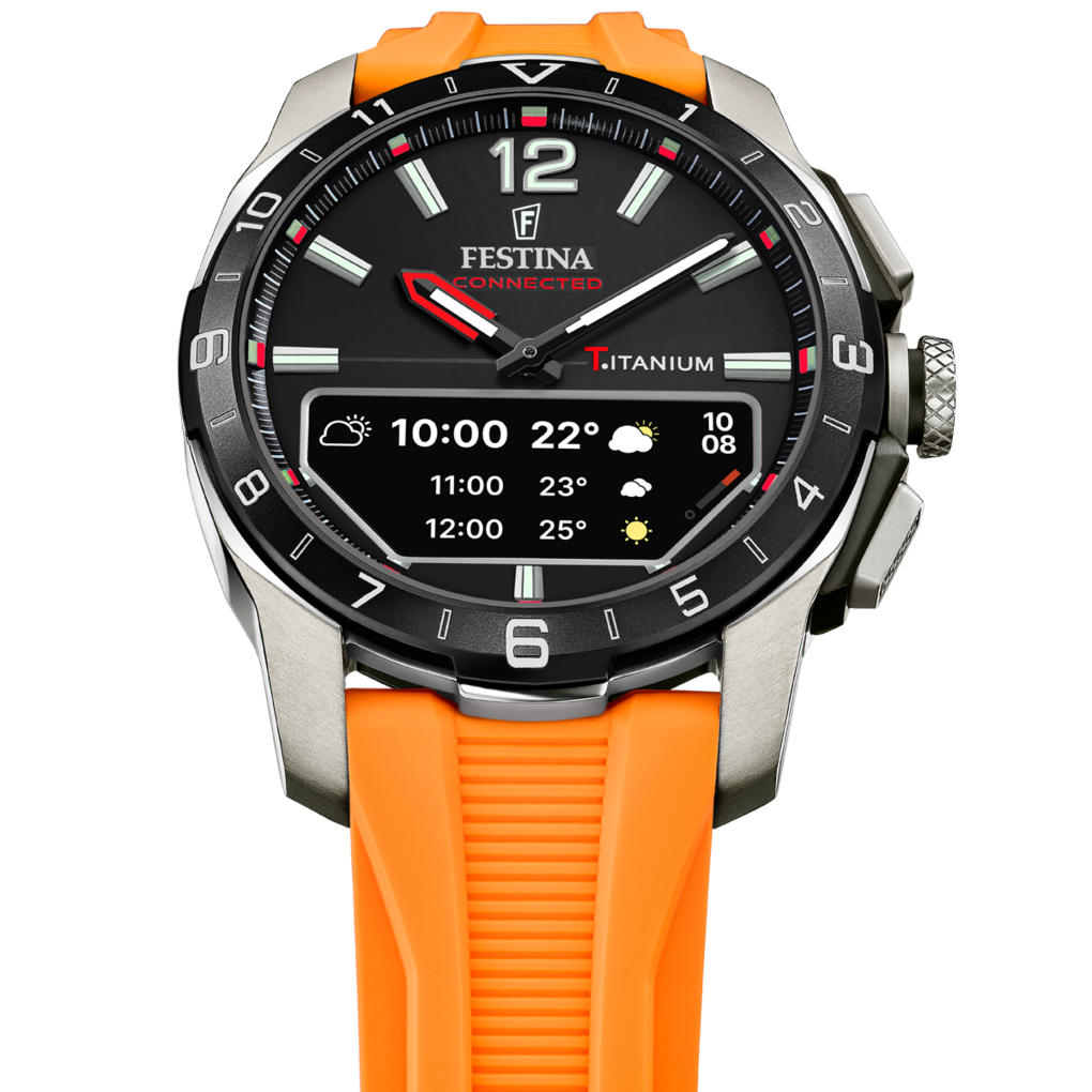 Festina Connected D Rubber Connected (Digital) Mens Watch I Model F23000/D Digital Movement