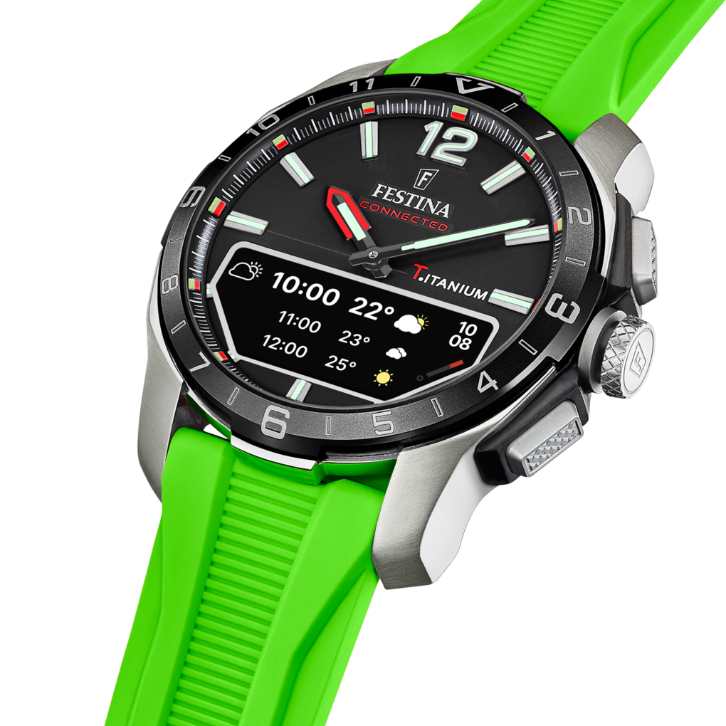 Festina Connected D Rubber Connected (Digital) Mens Watch I Model F23000/B Digital Movement